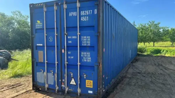 40ft Used Certified High Cube Shipping Container - Image 2