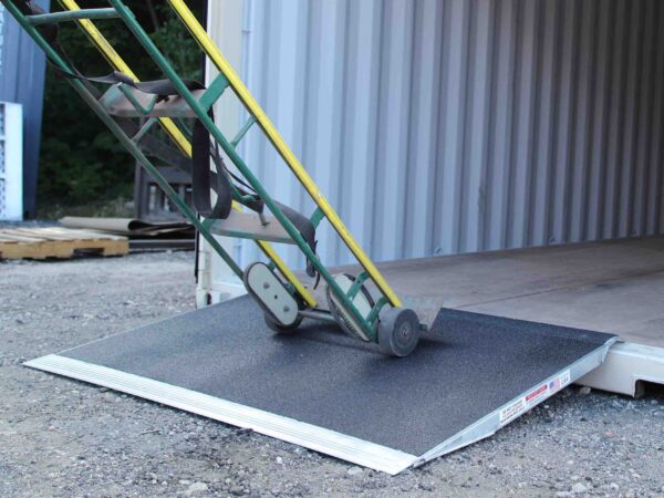 48″ x 63” Aluminum Grit Coat Container Ramp - Image 5