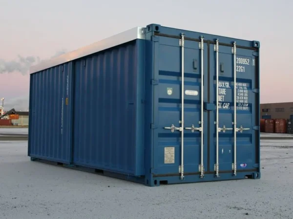 20ft Hi Cube Container (9′ 6″ high) suitable for IBC storage Sliding Door - Image 8