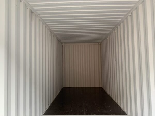 ***UNIQUE***24′ x 8′ x 9.5′ Tall – New *High Cube* Shipping/Storage Container – Wind and Watertight-WHITE - Image 2