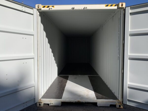 30′ x 8′ x 9.5′ Tall – New *High Cube** Shipping/Storage Container – Wind and Watertight-WHITE - Image 6