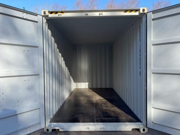 ***UNIQUE***16′ x 8′ x 9.5′ Tall – New *High Cube* Shipping/Storage Container – Wind and Watertight-WHITE - Image 4