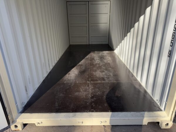 20′ x 8′ x 8.5′ Tall – New **DOUBLE DOOR**Shipping/Storage Container – Wind and Watertight–BEIGE - Image 8