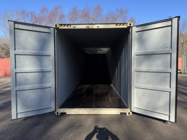 40′ x 8′ x 9.5′ Tall – New *High Cube Shipping/Storage Container – Wind and Watertight-BEIGE - Image 3