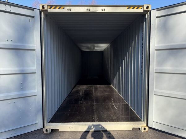 40′ x 8′ x 9.5′ Tall – New *High Cube Shipping/Storage Container – Wind and Watertight-BEIGE - Image 2