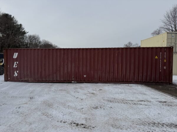 40′ x 8′ x 8.6′ Tall –Used *STANDARD HEIGHT* Shipping / Storage Container-Wind and Watertight – RED - Image 8