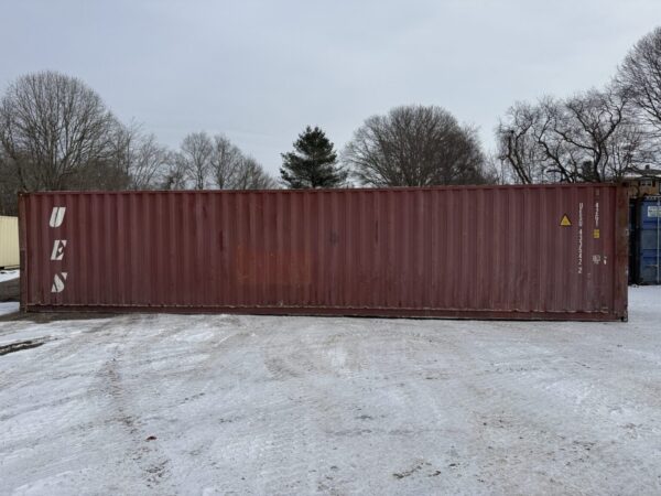 40′ x 8′ x 8.6′ Tall –Used *STANDARD HEIGHT* Shipping / Storage Container-Wind and Watertight – RED - Image 5