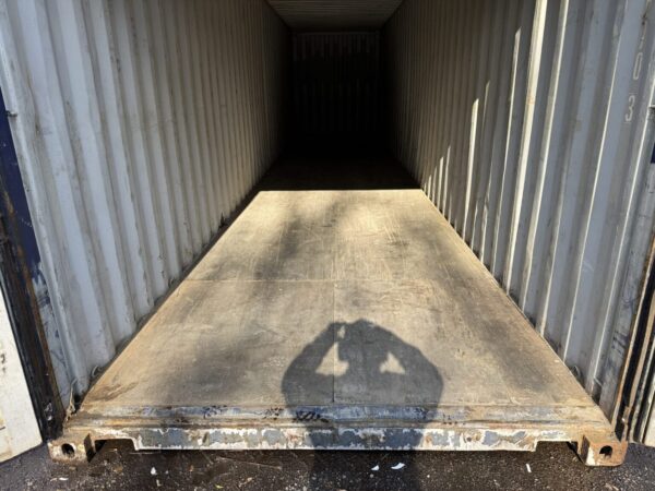 40′ x 8′ x 9.5′ Tall –Used *High Cube* Shipping / Storage Container-Wind and Watertight – BLUE - Image 13
