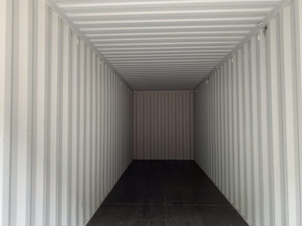 30′ x 8′ x 9.5′ Tall – New *High Cube** Shipping/Storage Container – Wind and Watertight-WHITE - Image 2