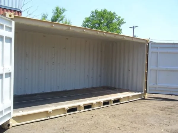 20ft Long Openside Containers